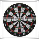 18"x 1-1/2" Standard Size Flocked Paper Dartboard For Indoor Game, 2015 Hot Sell thumbnail-1