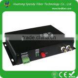 2Ch Video With 1Return Data Fiber SM 20km Fiber Video Converter thumbnail-2