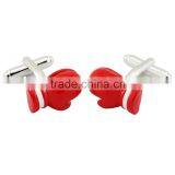 925 Sterling Sliver Cuff Links Custom Design Gun Cufflinks thumbnail-3