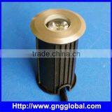 High Power Outdoor IP67Ground Recessed 1W 3W 12v Led Inground Light thumbnail-3