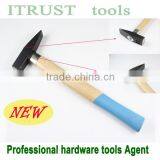 Wedge Screw Head Wooden Handle Chipping Machinist's Hammer thumbnail-1