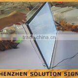 Hot Selling New Innovation Crystal Edge-lit Light Box Single Side Wholesale