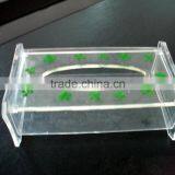 Acrylic Tissue Box Tissue Box Toilet Tissue Holder QCY-TB-9