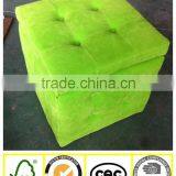 Frieze Cloth STORAGE OTTOMAN POUF