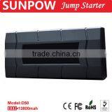 SUNPOW 13,600mAh Super Power Bank Portable 12V Gasoline and Diesel Li-polymer Car Jump Starter Booster thumbnail-1