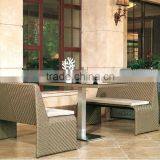 Wicker Bar Table and Chair Set thumbnail-5