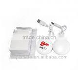 Usb Energy Saving Button With Logo Printing/changing LED Light