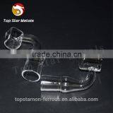 Square Bowl Domeless Quartz Banger Nail With Clear Joint 10mm ,14mm or 18mm thumbnail-5