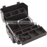 4-Wheel 2-in-1 Rolling Makeup Case With Easy-Slide and Extendable Trays, Includes Removable Tray and Extra Lid, 31-Inch, Smooth thumbnail-6