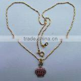 Popular Zinc Alloy Simple Gold Chain Necklace thumbnail-1