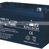 Deep Cycle Solar Battery 12V 100AH Sealed Lead Acid Battery Maintainence Free
