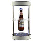 Custom Led Lights Magnetic Floating Levitating Beer Bottle Display Stand thumbnail-2