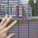 Galvanized and Pvc Coated Anti-climb 358 Mesh Fence thumbnail-1