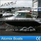 6m Fiberglass Fishing Boat With Outboard Engine (600 Hard Top Fisherman) thumbnail-2