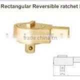 Anti Spark Tools; High Quality Non Spark Rectangular Reversible Ratchet Head ; China Manufacturer; OEM Service; Die Forging