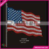 Ameican Flag Rhinestone Glass Beads Wholesale Heat Press Transfers thumbnail-1