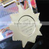Custom Production Metal Award Medal / Diamond Military Medal / Star China Military Medal thumbnail-3