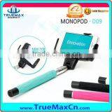 D09 Best Selling Selfie Stick Extendable Bluetooth Monopod thumbnail-3