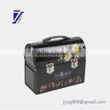 Hot Sale Schoolbag Shape Lunch Tin Box With Handle and Lock