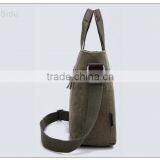 Men Genuine Leather Messenger Bag Customized Fashionable Canvas Bag Promotional Messenger Bags thumbnail-3