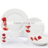 Side Decal Fine Porcelain Dinner Set thumbnail-1