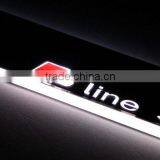 Car LED Welcome Flash Logo Door Sill Moving Scuff Plate Light For Audi A7 S7 RS7 Quality Choice thumbnail-6