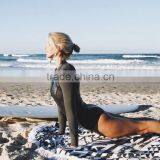 Good Quality Wholesale Custom Printed Round Beach Towel With Thick Tassels thumbnail-1