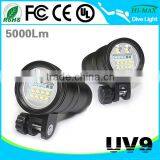 5000 Lumen LED Diving Flashlight Waterproof 100 Meters Quality Choice