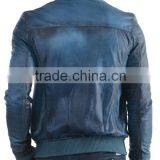 Classical Mens Classic Leather Jacket Fashion 2016 thumbnail-2