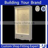 White Painted MDF Girls WD-114 Fashion Bra Display thumbnail-1