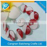 Unique Turkey National Flag Round Metal Badge/lapel With Butterfly Button in Cheap Price and Good Design for Your Requestments thumbnail-5