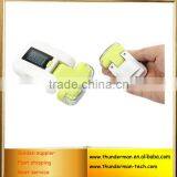 Digital Multifunctional LED Flashlight Pedometer Step Counter Pedometer
