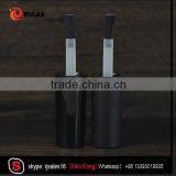 Empty Nail Varnish Bottle Flat Shape 8ml Matte Black Gel Nail Polish Bottle With Frosted Black Cap thumbnail-2