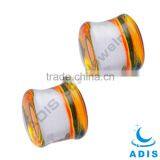 Body Piercing Jewellery Colorful Wholesale Custom Pyrex Glass Ear Stretcher thumbnail-4