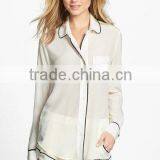 2015 Summer Ladies Silk Sleepwear New Fashion Girls Beauty Silk Pajamas thumbnail-6