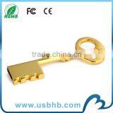 Golden Metal Hard Lock Usb Flash Drive With Competitive Price thumbnail-1