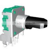 HW-12ES5V24B Rotary Encoder With Flat Shaft Electric 12&24 Detents Rotary Encoder