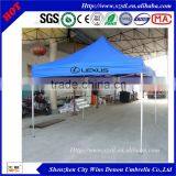 Trade show use 3mx3m size fold gazebo umbrella tent