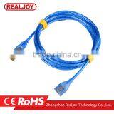 5m Dongguan Hi-speed a Male to a Female Transparent Extension Usb Cable thumbnail-3