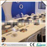 Magnetic Induction Sushi Conveyor System - Stainless Steel Style thumbnail-1