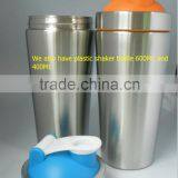 750ml Stainless Steel Shaker Bottle Plastic 400ml/600ml Shaker Bottle Shaker Bottle Protein thumbnail-1