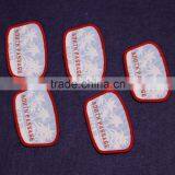 High Quality Silk Screen Printed Embossed Main Label For Clothing thumbnail-6