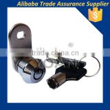 Zinc-alloy cabinet cam lock with tubular key