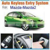 Manufacturer One Way Car Keyless Entry System and Car Alarm for Mazda-Mazda2