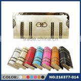 2015 New Fashion Unique Design Ladies Double Zipper pu Handbag thumbnail-1