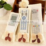 New design butterfly knot remote control units air conditioning remote control TV dust cover