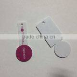 HEYU Plastic Pocket Euro Trolly Coin Holder With Keychain Quality Choice thumbnail-5