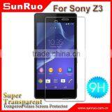 OEM Accepted 2.5d Tempered Glass Screen Protector for Sony z3
