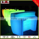 Night Club and Bar Used Modern Illuminated LED Bar Counter For Party