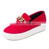 2015 New Women Casual Sneakers Platform Female Chain Flat Shoes Girls Lazy Sport Shoes Free Shipping thumbnail-4